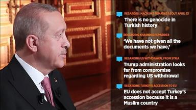 US not united on Syria withdrawal: Turkish president