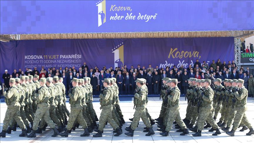 U Prištini održana vojna parada povodom Dana nezavisnosti Kosova