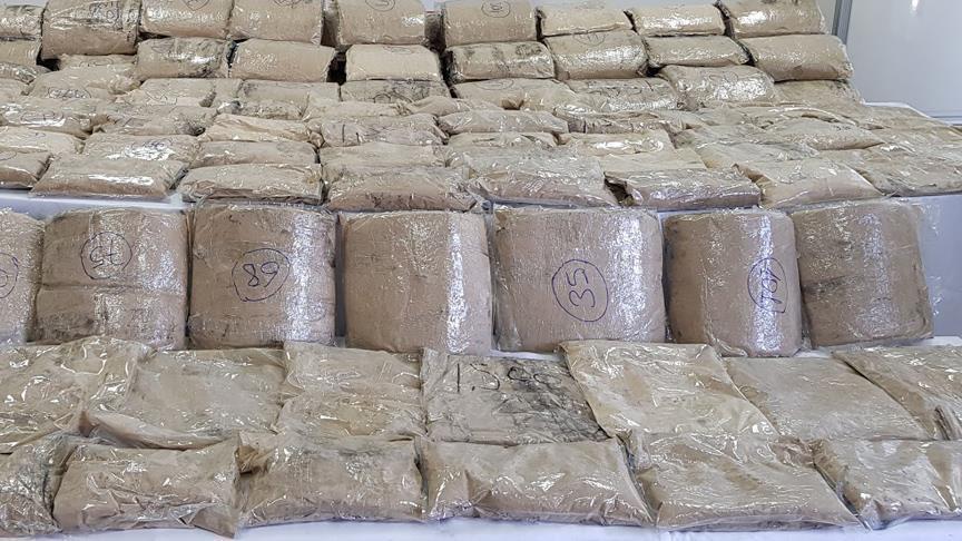 Turkish customs confiscate 25 kg of heroin