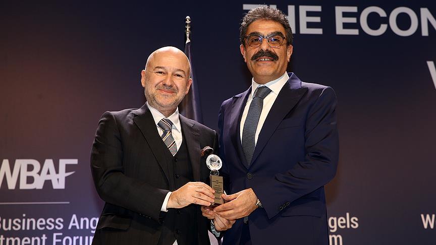 Dünya Melek Yatırım Forumu'nda AA'ya ödül