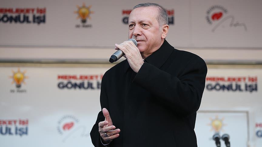 أردوغان: ننتظر تطهير منبج السورية من الإرهابيين بأسرع وقت