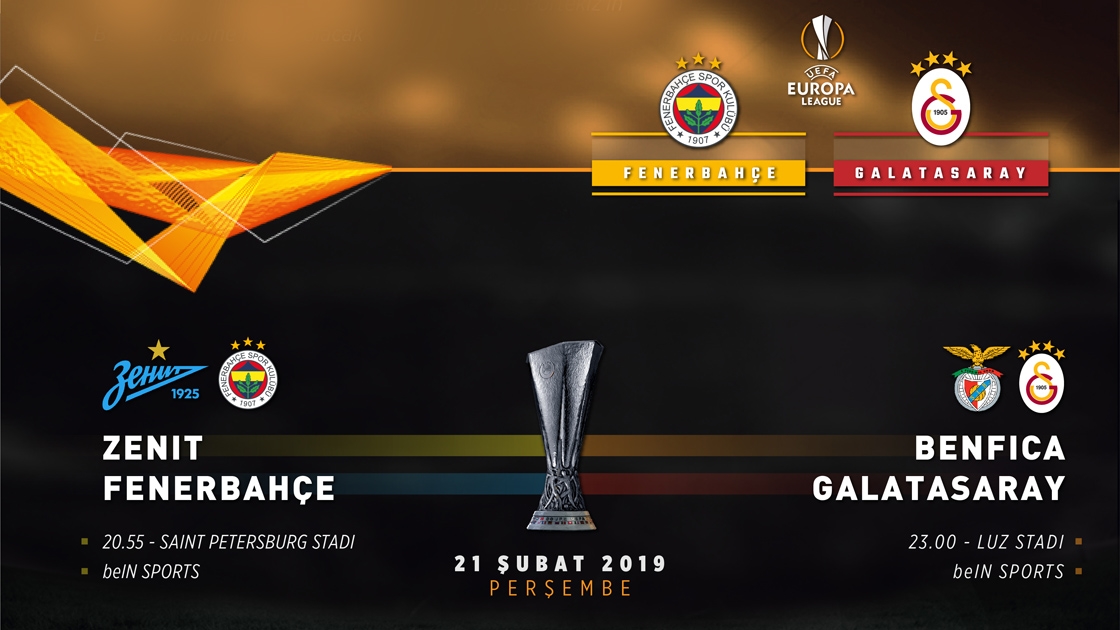 Fenerbahçe ve Galatasaray Avrupa'da ter dökecek