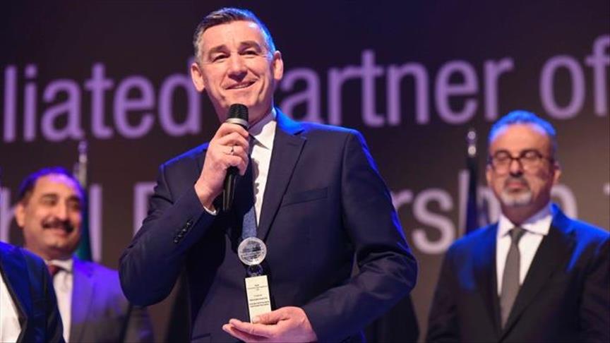 Kryeparlamentari Veseli nderohet me Ã§mim nÃ« forumin WBAF nÃ« Stamboll