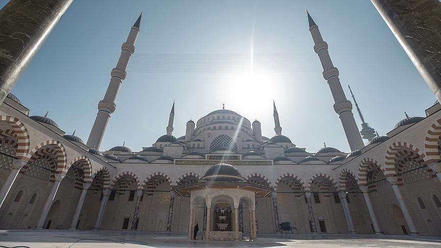 ساخت بزرگترین مسجد ترکیه رو به اتمام است 