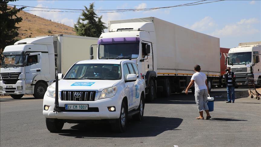 Syrie : Un convoi d'aide humanitaire de l'ONU se dirige vers Idleb 