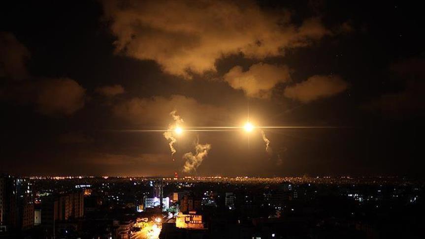 قصف إسرائيلي قرب الحدود الشرقية لقطاع غزة