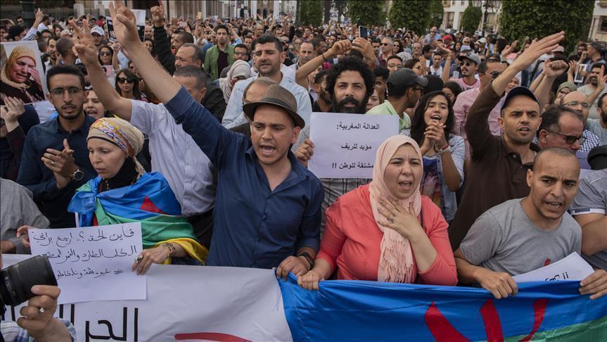 مسيرة حاشدة في المغرب للمطالبة بتحسين وضع العمال 