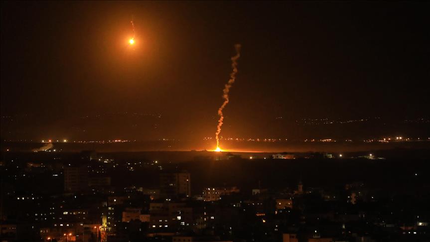 İsrail'den Gazze'ye hava saldırısı