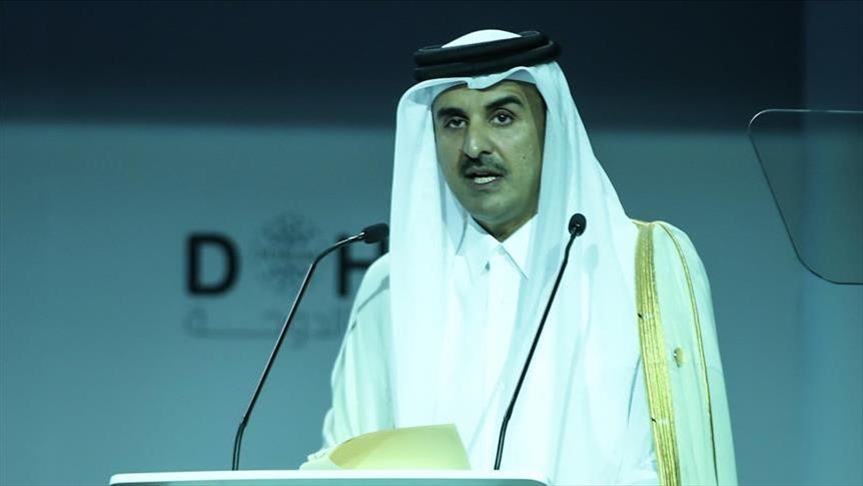 Qatari emir receives letter from Kuwaiti counterpart