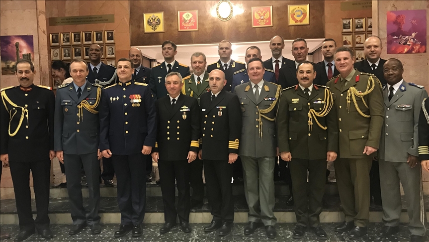 السفارة الروسية بأنقرة تحتفل بيوم القوات المسلحة