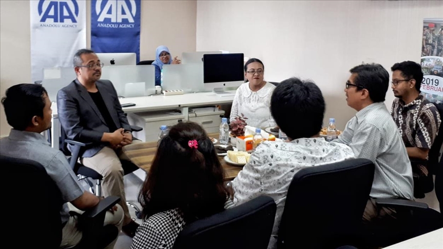 Kajian Eropa UI kunjungi Anadolu Agency Indonesia
