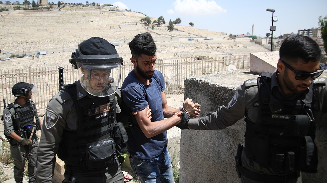 Doğu Kudüs'te 40'tan fazla Filistinliye gözaltı