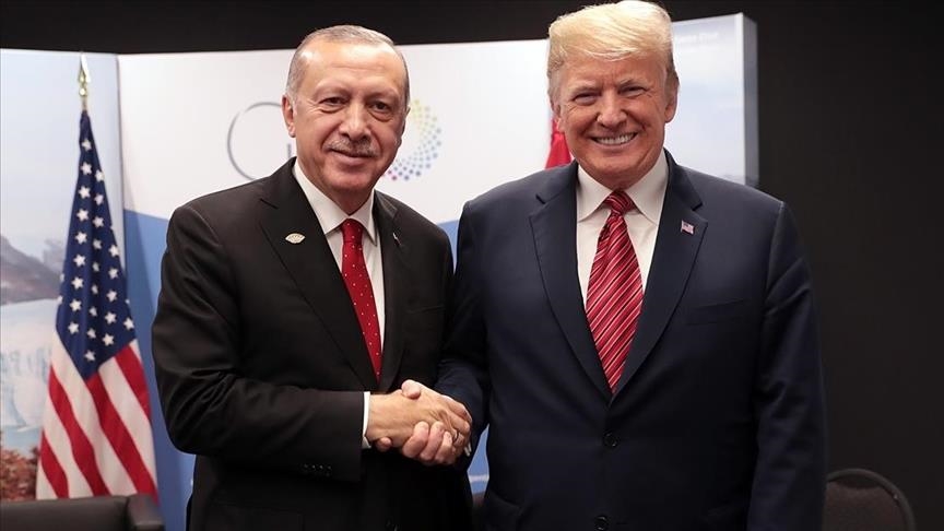 Erdogan, Trump bahas Suriah, ekonomi via telepon