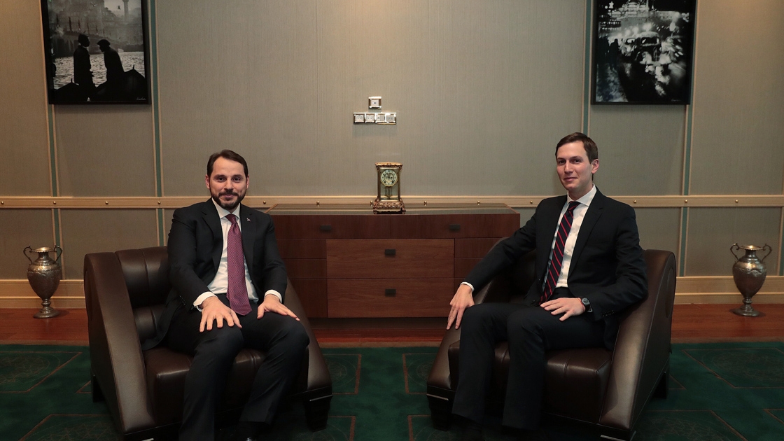 Hazine ve Maliye Bakanı Albayrak: Kushner ile iş birliğini artırmaya yönelik adımları görüştük
