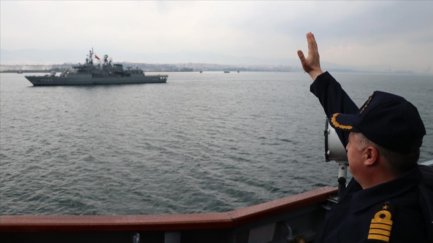 Milli korvet TCG Burgazada görevde