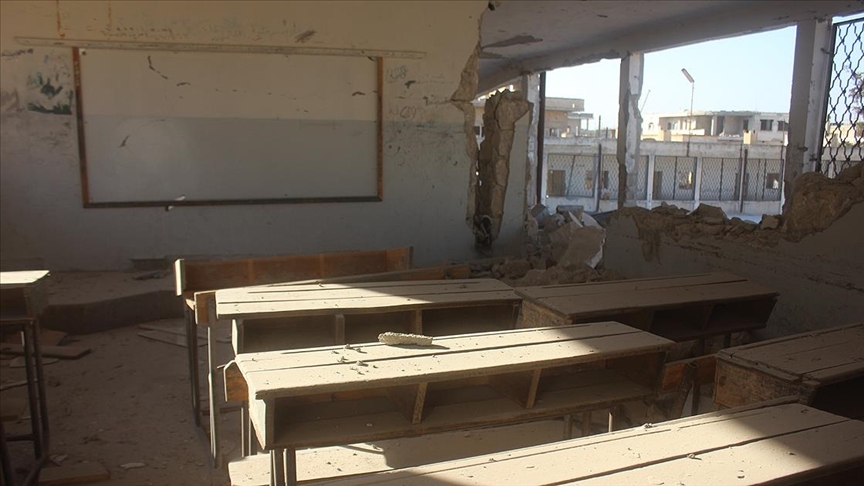 تاثیر حملات رژیم اسد بر ادامه تحصیل 80 هزار نفر در ادلب