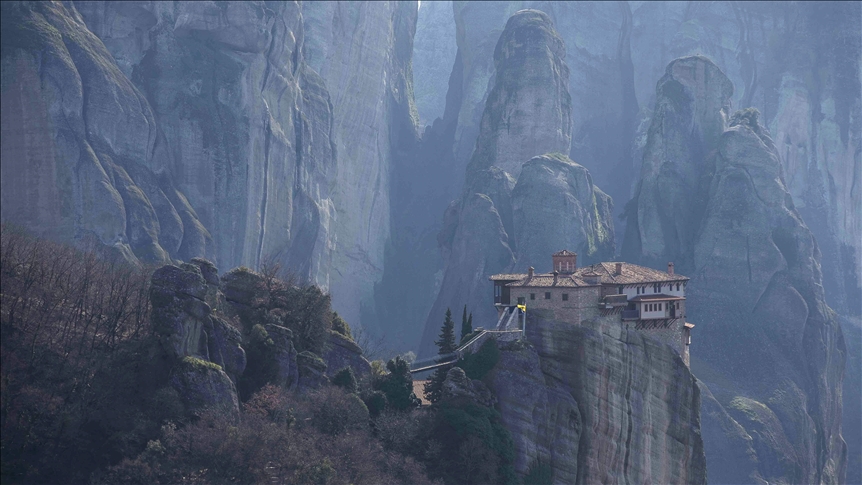 Manastiri na grčkim stijenama: Hodočašće na 550 metara 