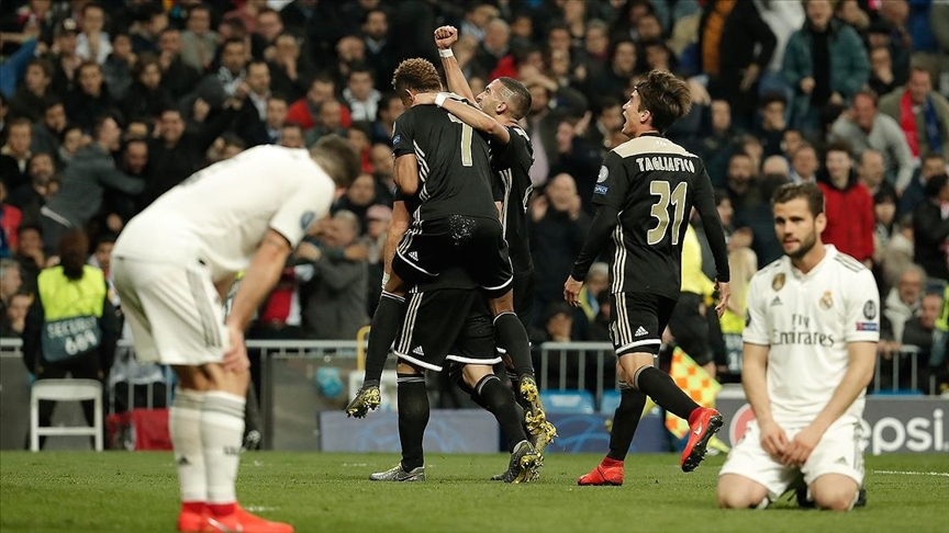 Ajax stuns title holders Real Madrid