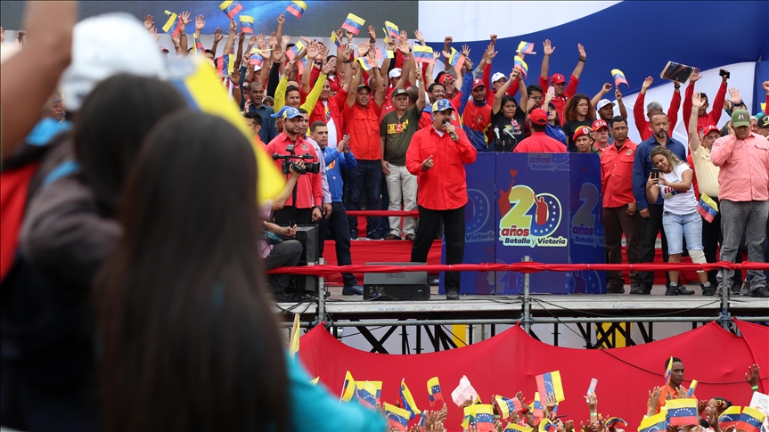 Maduro calls for 'anti-imperialist' rallies on March 9