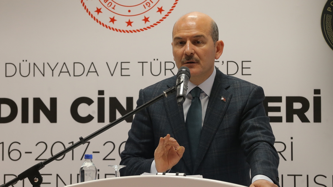 İçişleri Bakanı Soylu: Halihazırda faili meçhul kadın cinayeti yoktur