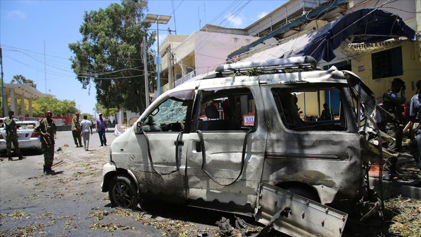 Somali'de bombalı saldırı: 5 ölü, 10 yaralı 