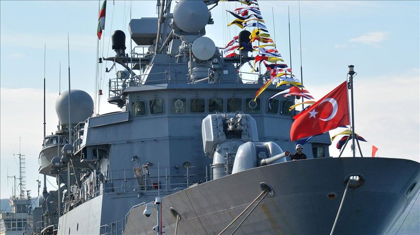 Корабли ВМС Турции зашли в порт Варна