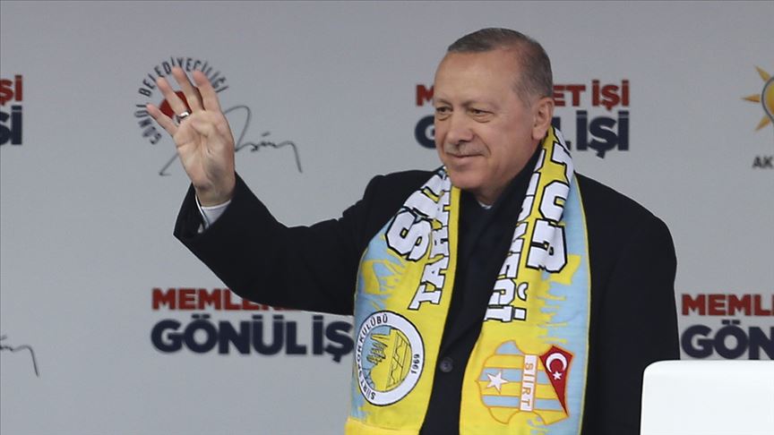 Cumhurbaşkanı Erdoğan: Milli iradeyi CHP ve HDP'ye rağmen güçlendirdik