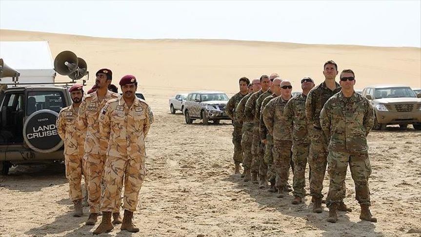 AS, Qatar gelar latihan militer gabungan di Pangkalan Udara al-Udeid