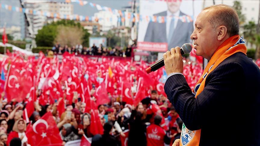 Turkey to clear southern border of terrorists: Erdogan 