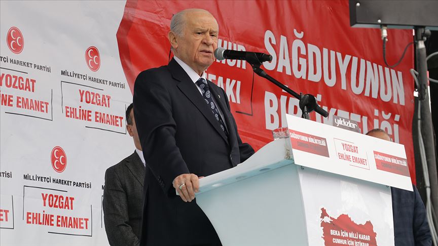 MHP Genel Başkanı Bahçeli: Ya beka diyeceğiz ya da belaya razı olacağız