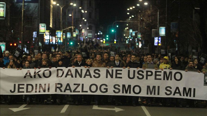 Beograd: Memorijalna šetnja za ubijenog premijera Zorana Đinđića
