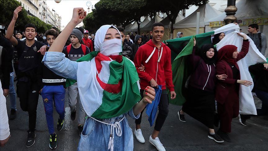 Algerians celebrate Bouteflika withdrawal from election