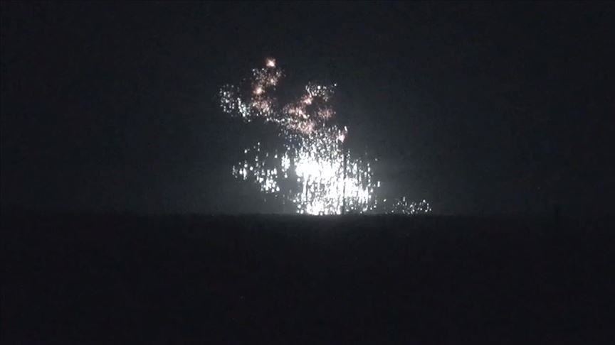 White phosphorus bomb attack in Syria: White Helmets