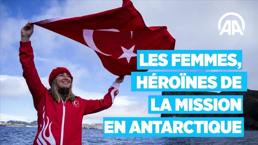 Les femmes, héroïnes de la mission en Antarctique
