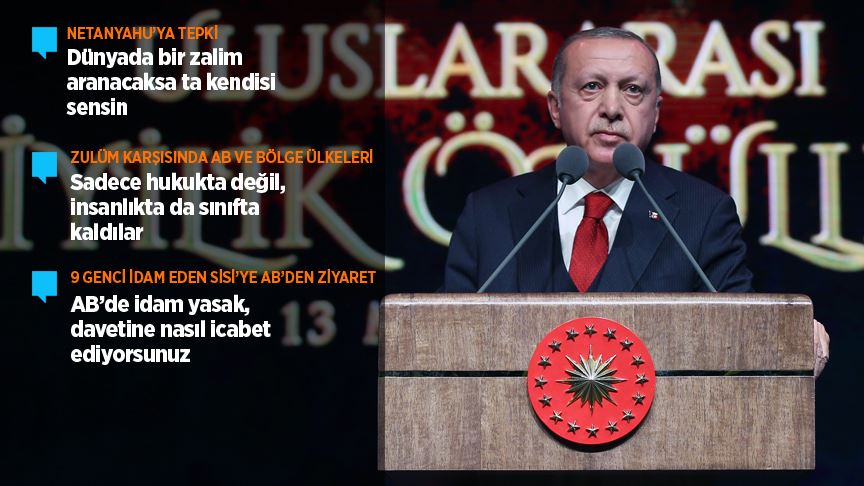 Cumhurbaşkanı Erdoğan: Dünyayı hırs, hınç ve haset değil, iyilik değiştirecektir