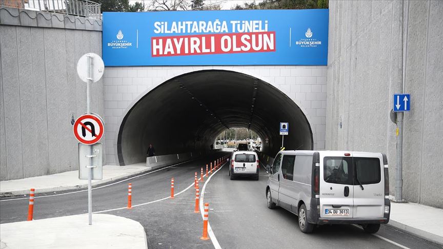 Silahtarağa Tüneli hizmete açıldı