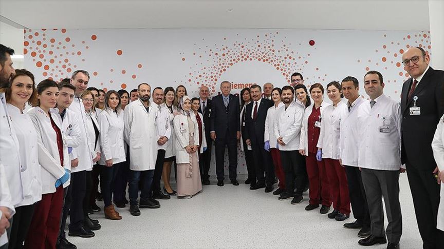 Erdogan inaugurates Europe's biggest city hospital
