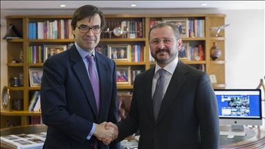 Spain’s ambassador to Turkey visits Anadolu Agency