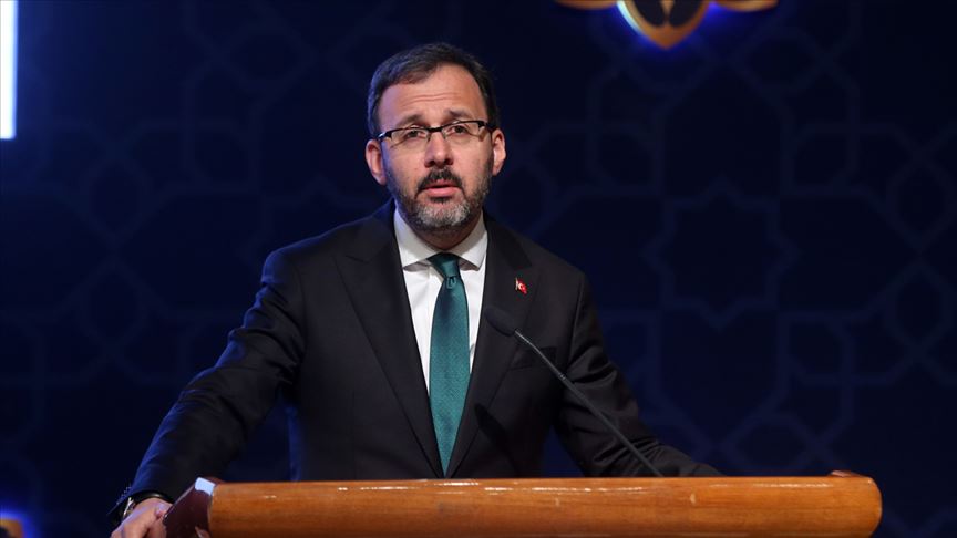 Gençlik ve Spor Bakanı Kasapoğlu: Kınama konumundan aksiyon konumuna geçmesi gerektiğine inanıyorum