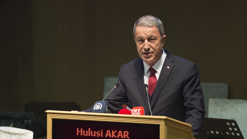 Milli Savunma Bakanı Hulusi Akar: TSK'nin tek hedefi teröristlerdir