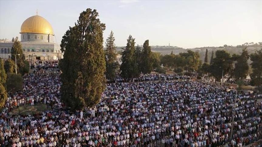 اقامه نماز غائب در مسجدالاقصی بر قربانیان حملات تروریستی نیوزیلند
