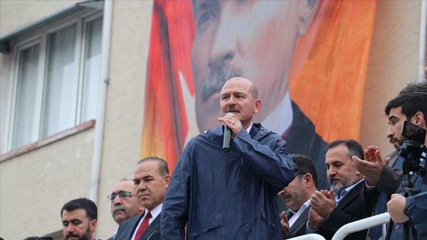 İçişleri Bakanı Soylu: Fırat Kalkanıyla oraya huzur getirdik