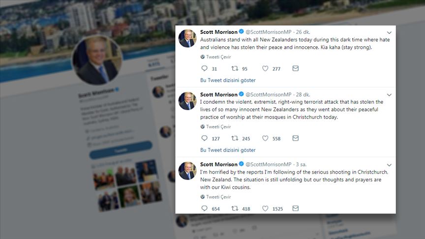 Avustralya Başbakanı Morrison: Haber beni dehşete düşürdü