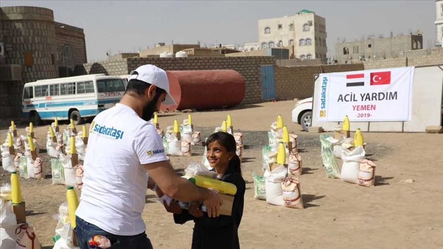Sadakataşı'nın Yemen'e yardımları sürüyor 