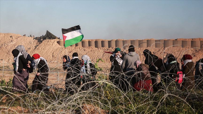 Gazze Şeridi'nde Büyük Dönüş Yürüyüşü eylemlerine ara verildi