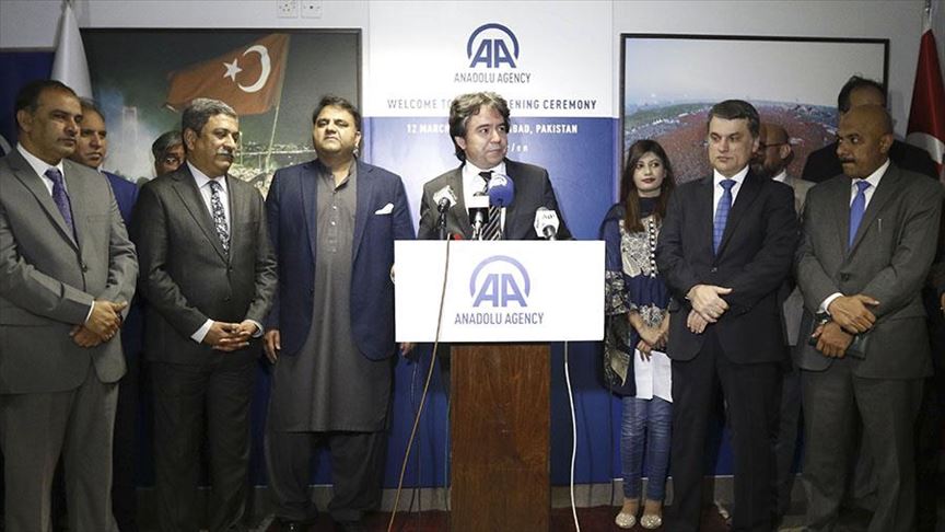 Pakistan welcomes Anadolu Agency office launch