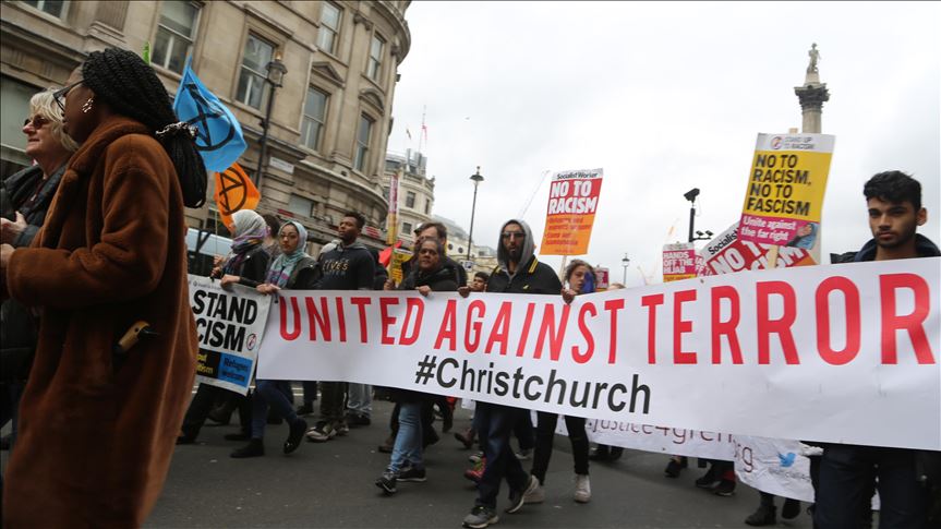 Tens of thousands marched against racism in London