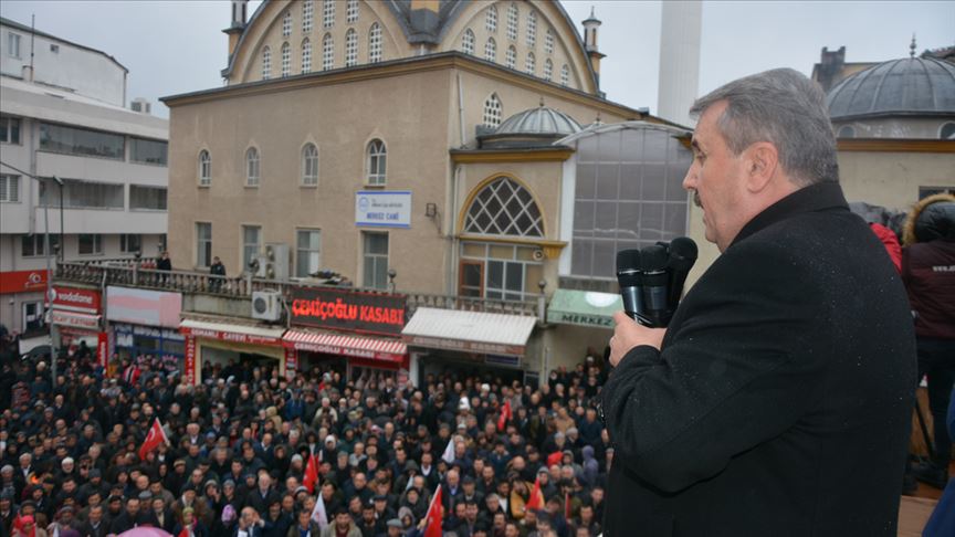 BBP Genel Başkanı Destici: İttifak yapılacaksa yasal hale getirilmesi lazım