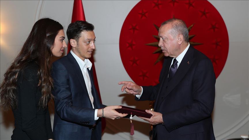 Mesut Ozil pozvao na vjenčanje turskog predsjednika Recepa Tayyipa Erdogana