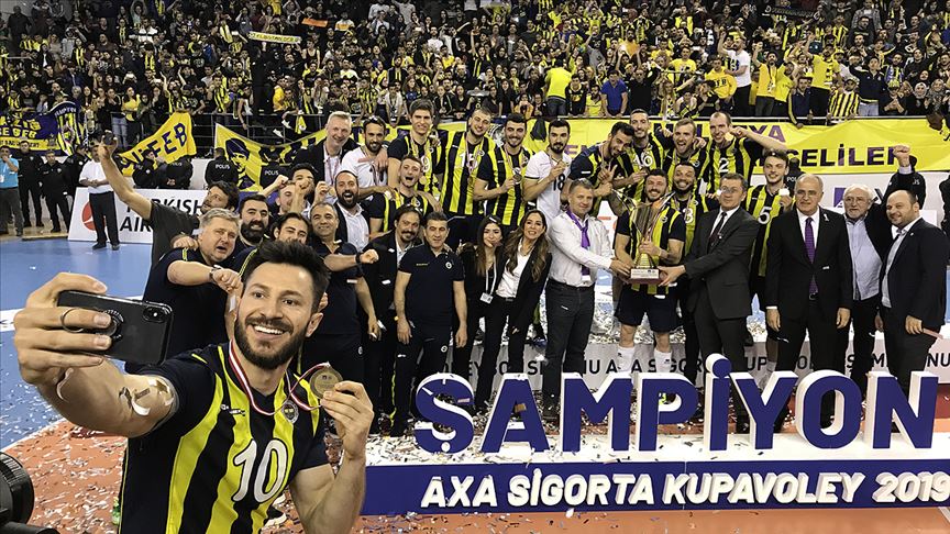Kupa Voley'de şampiyon Fenerbahçe 
